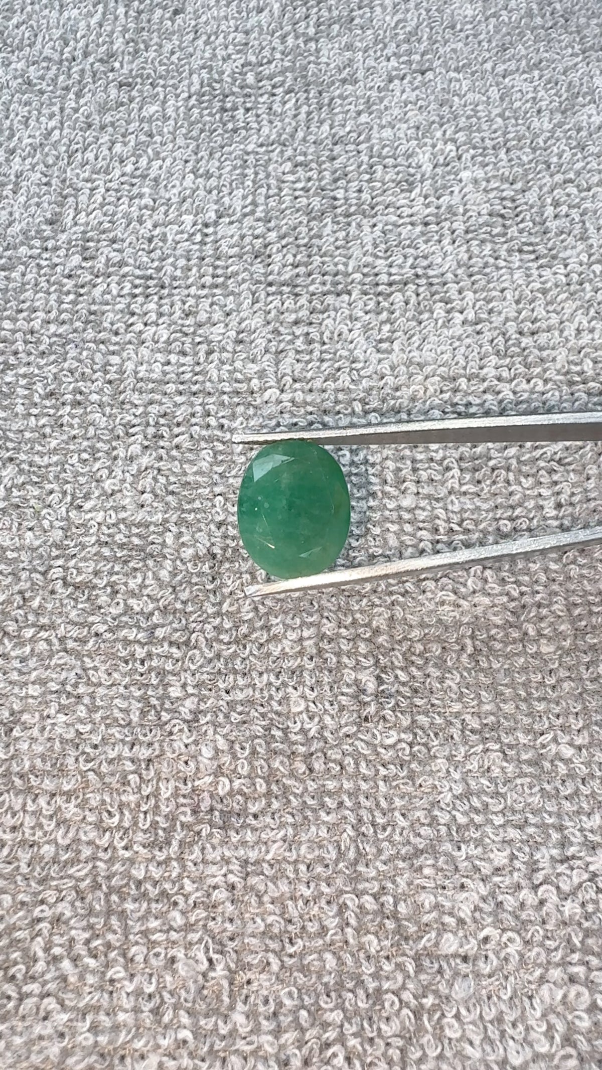 8.27 Carat Certified Natural Zambian Emerald