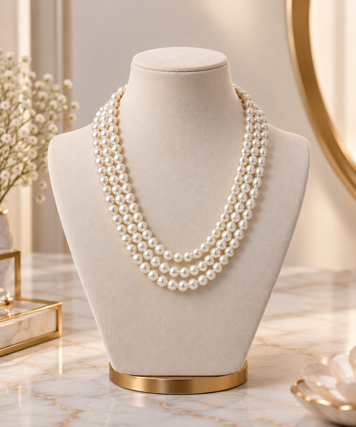 Swarovski Moti 10mm Necklace