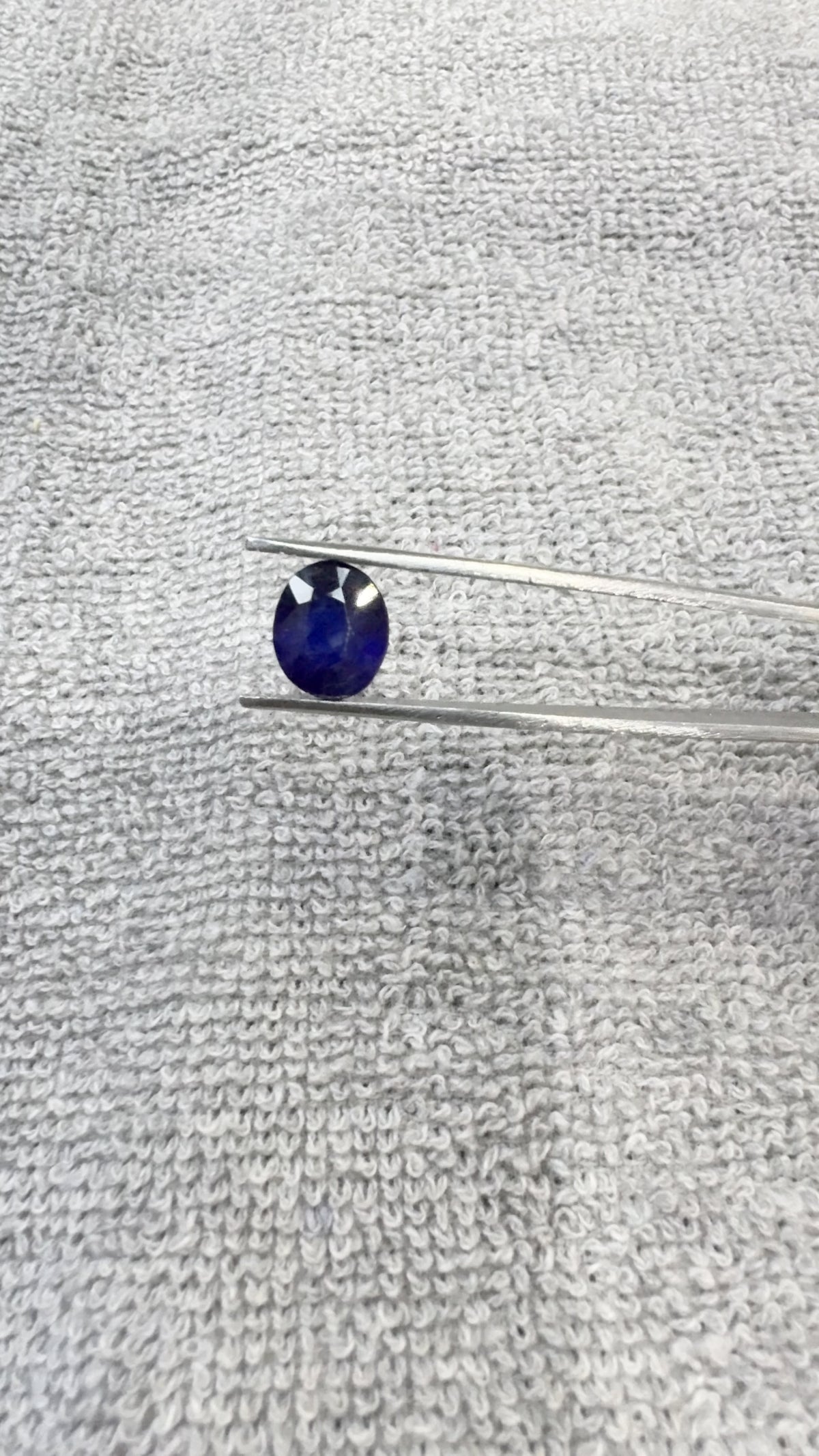 5.43 Carat Certified Natural Blue Sapphire