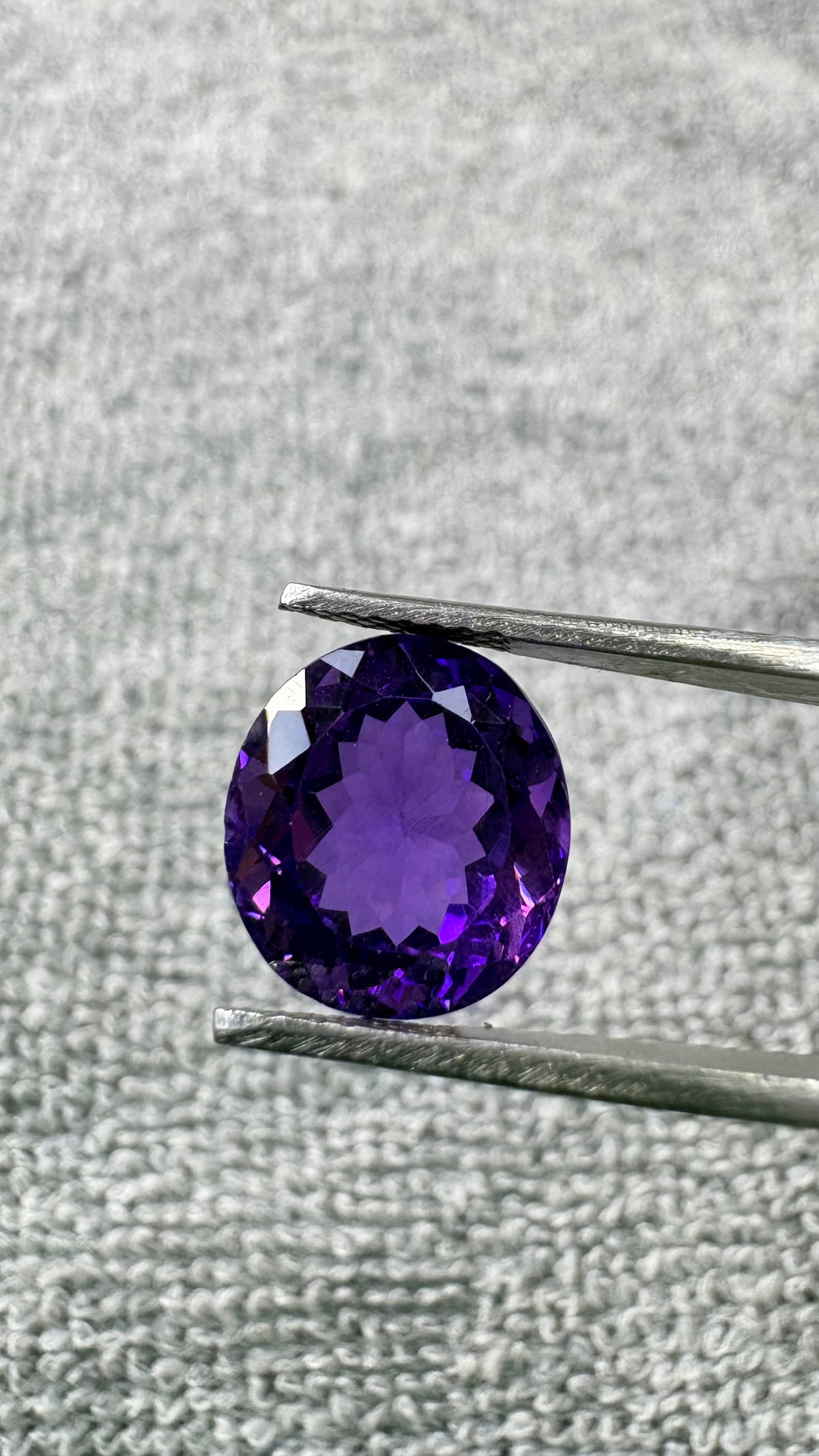 7.40 Carat Certified Natural Amethyst