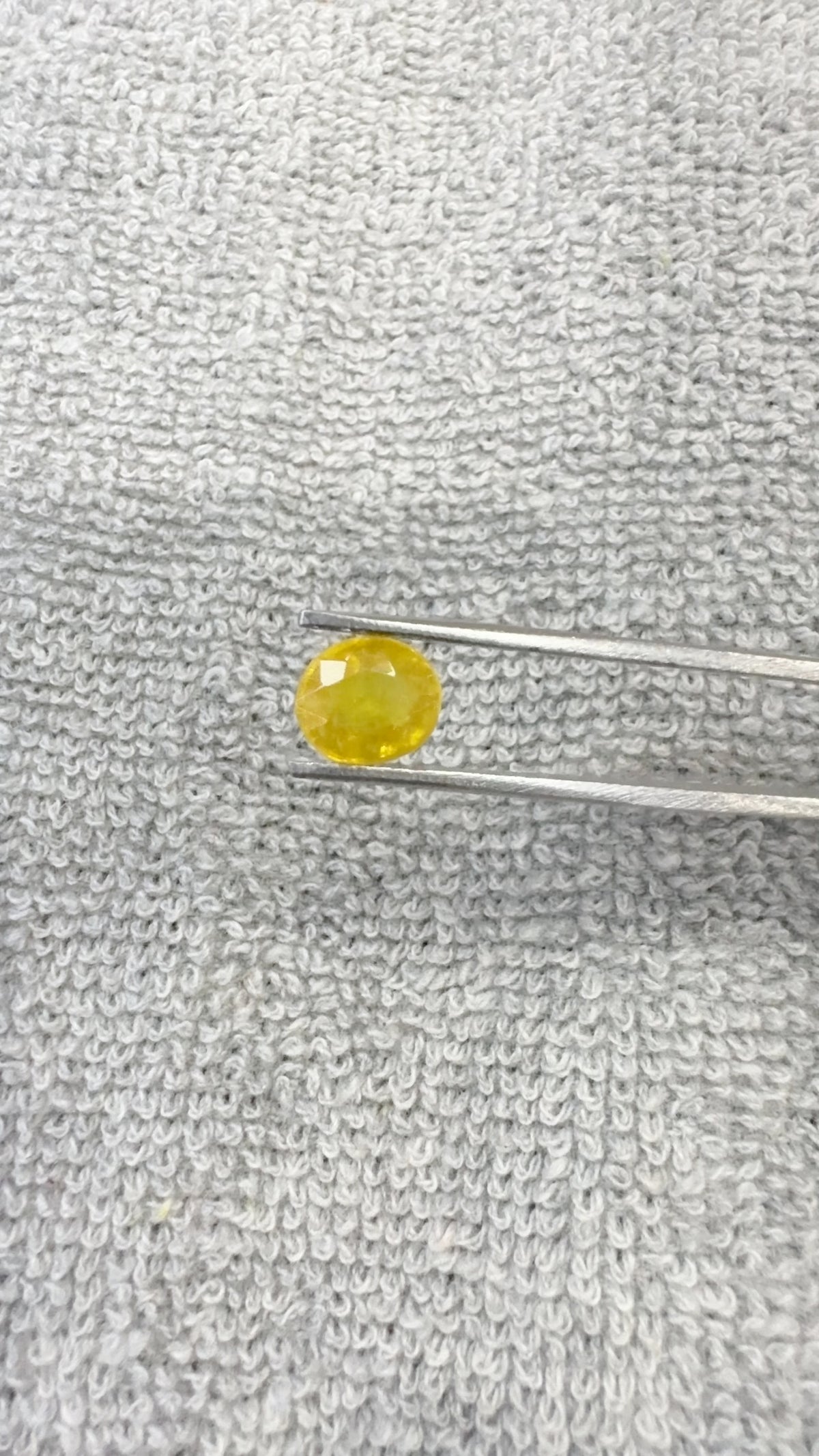 3.33 Carat Certified Natural Yellow Sapphire