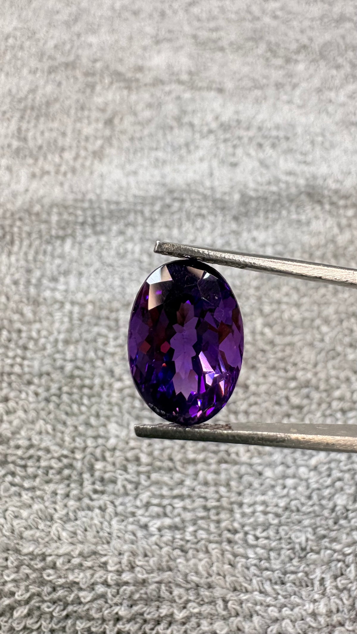 7.40 Carat Certified Natural Amethyst