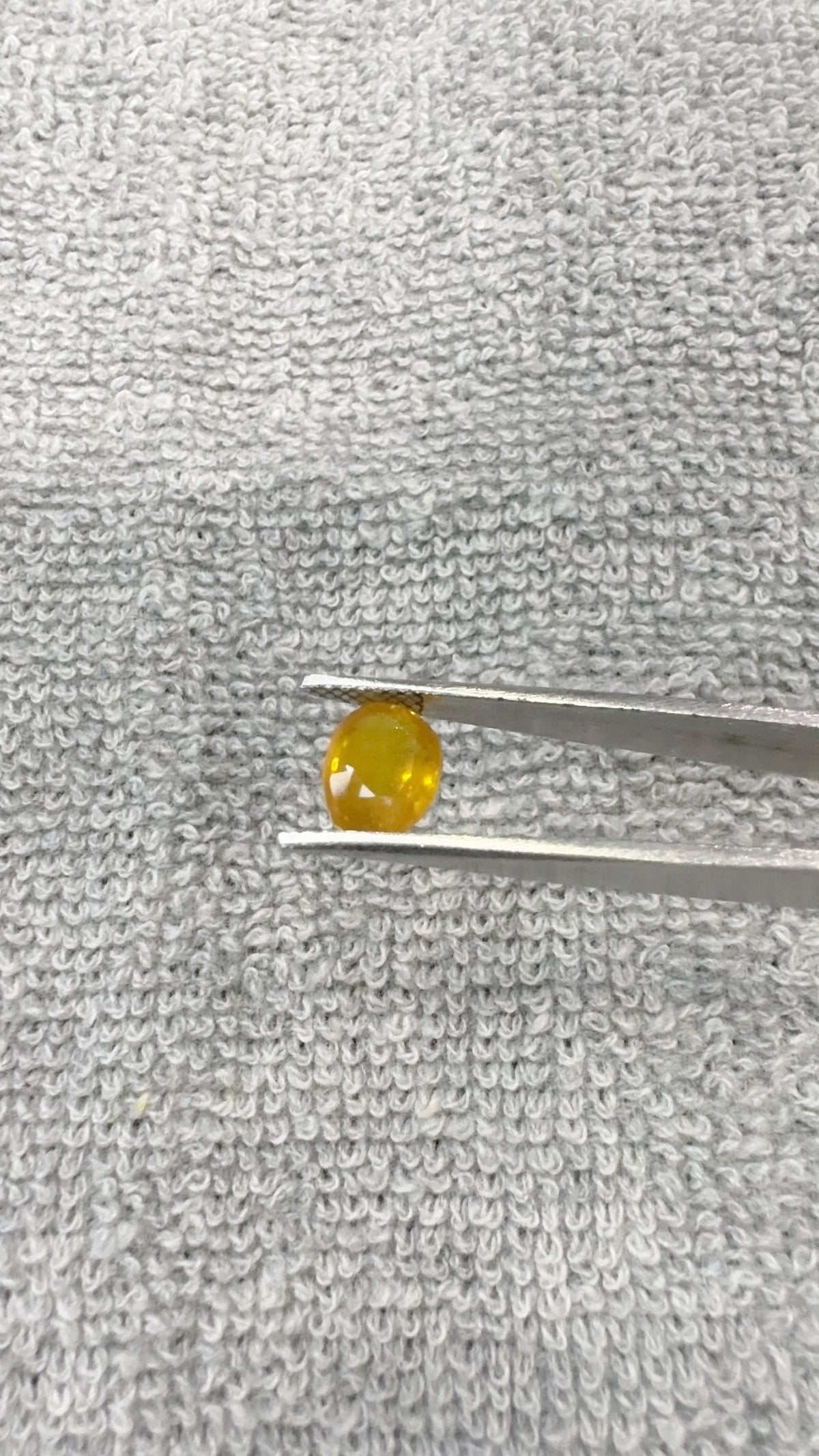 3.71 Carat Certified Natural Yellow Sapphire