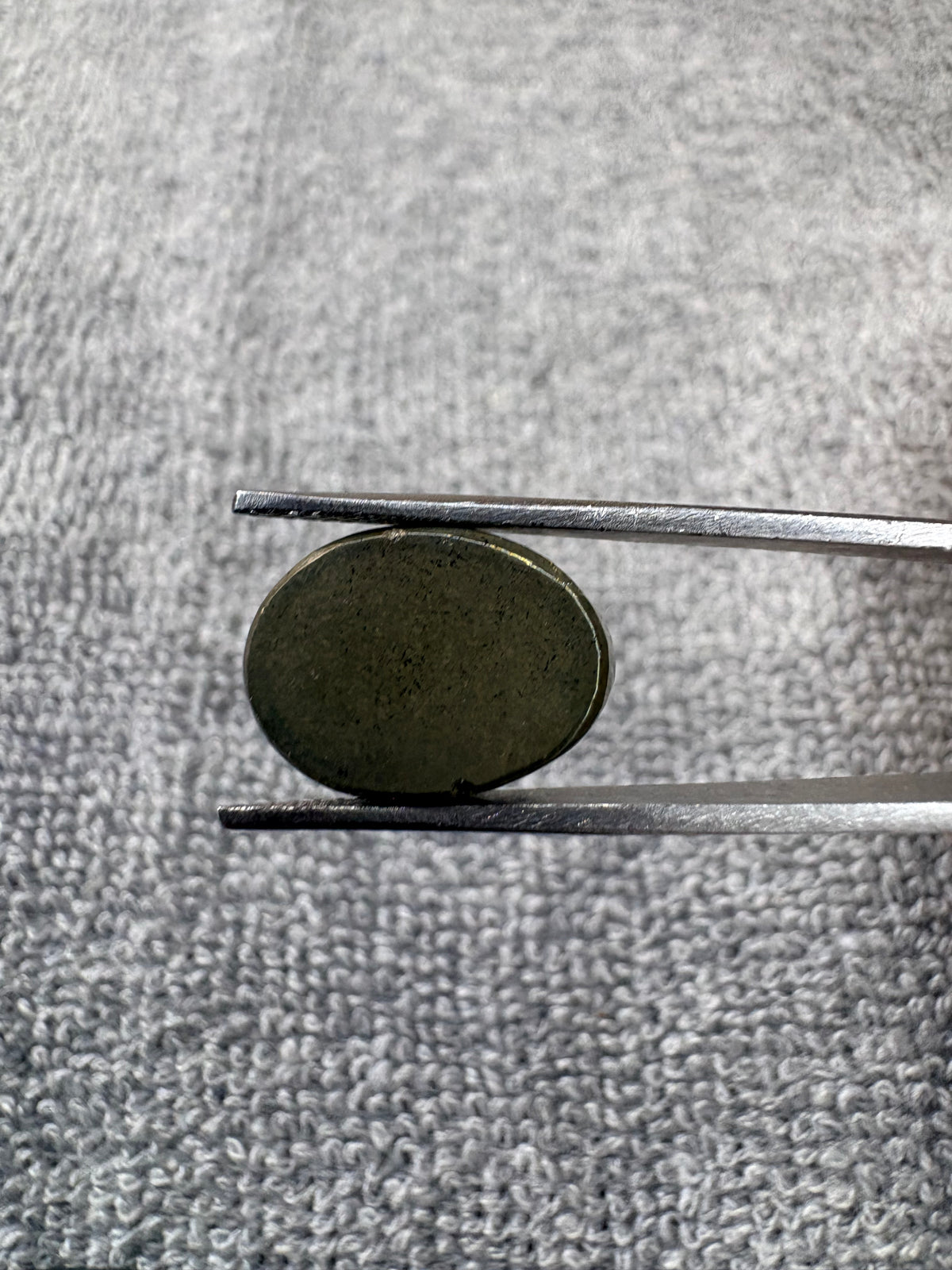 Pyrite stone single side polished