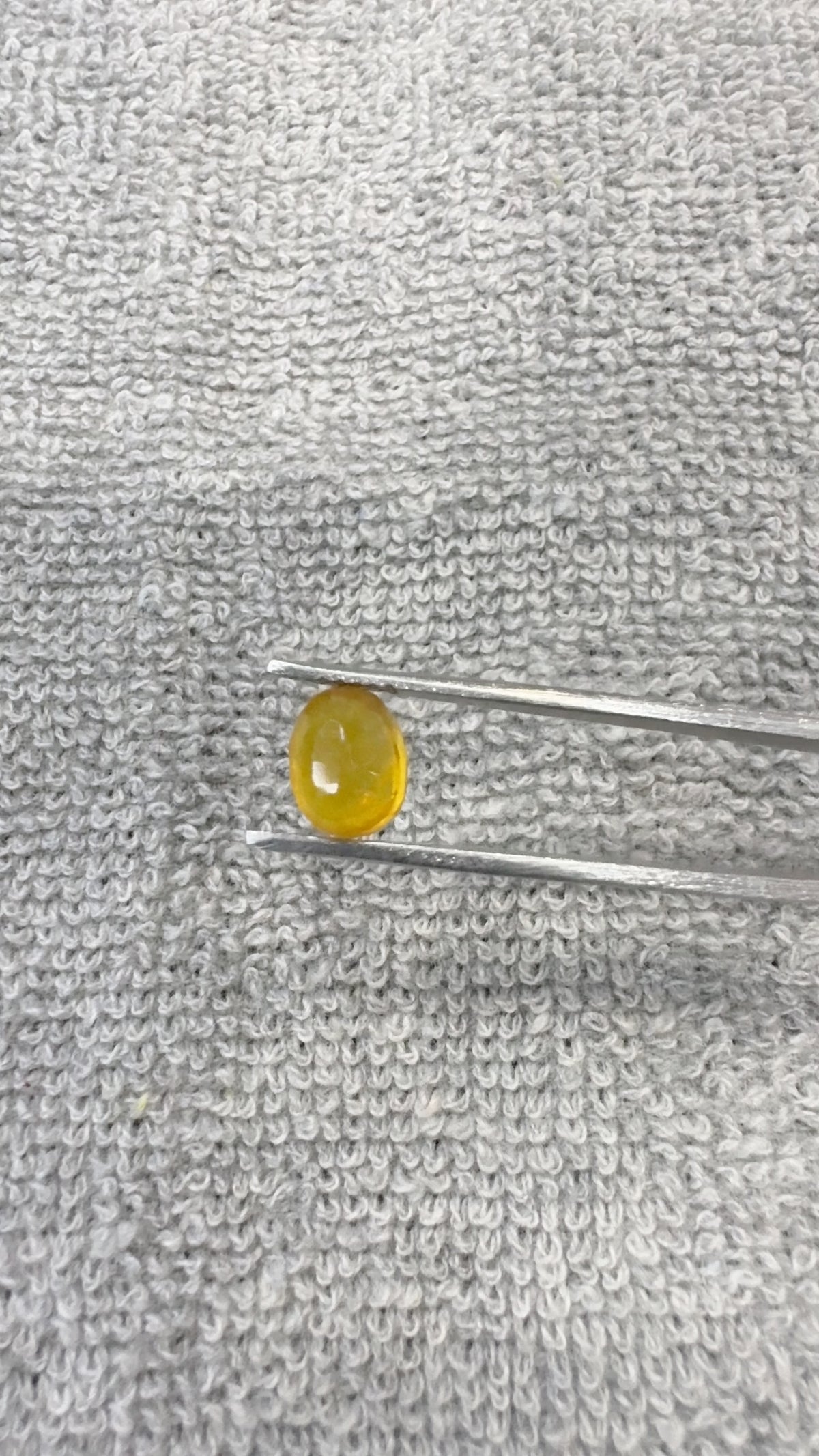 3.71 Carat Certified Natural Yellow Sapphire
