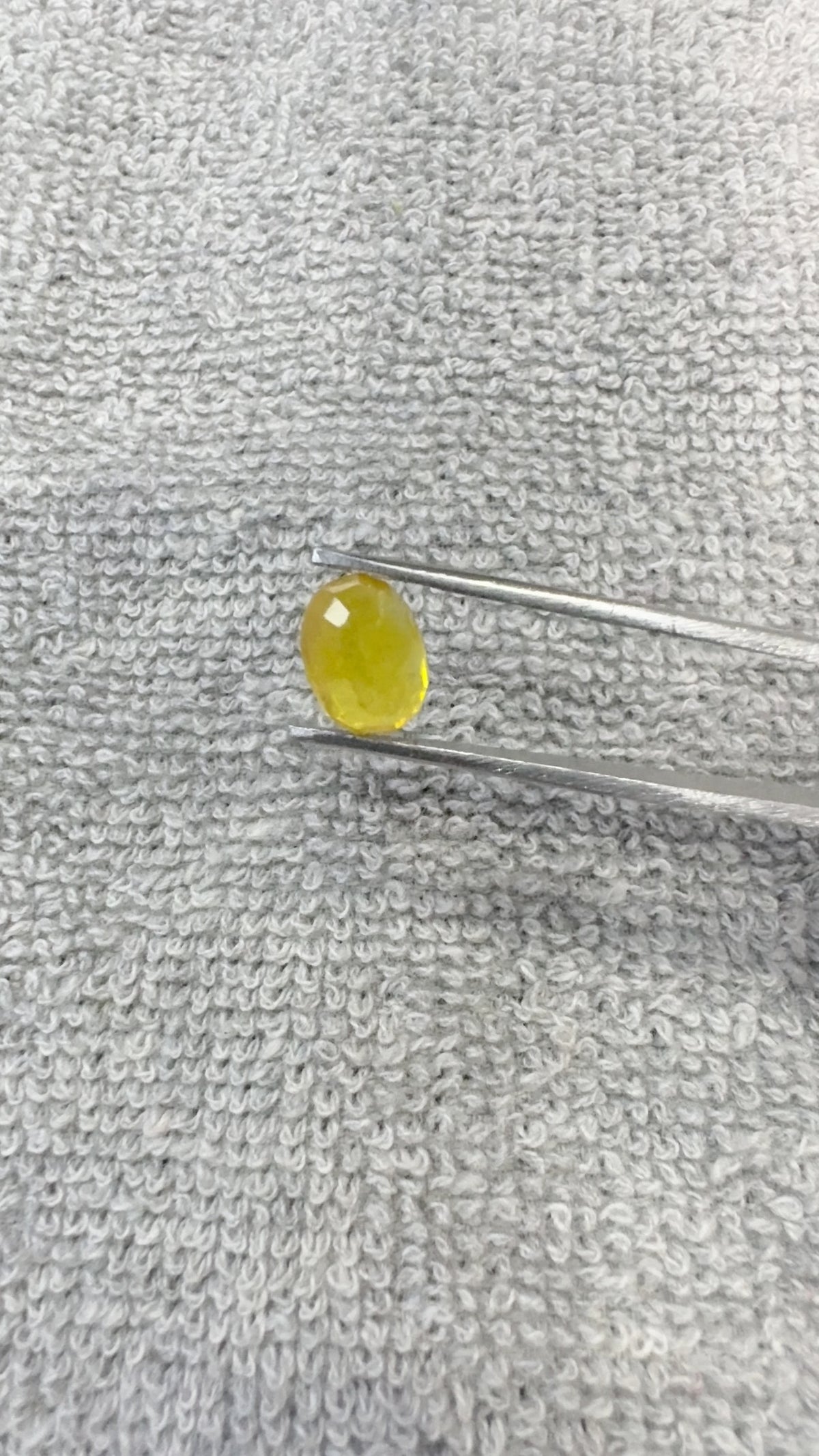 3.92 Carat Certified Natural Yellow Sapphire