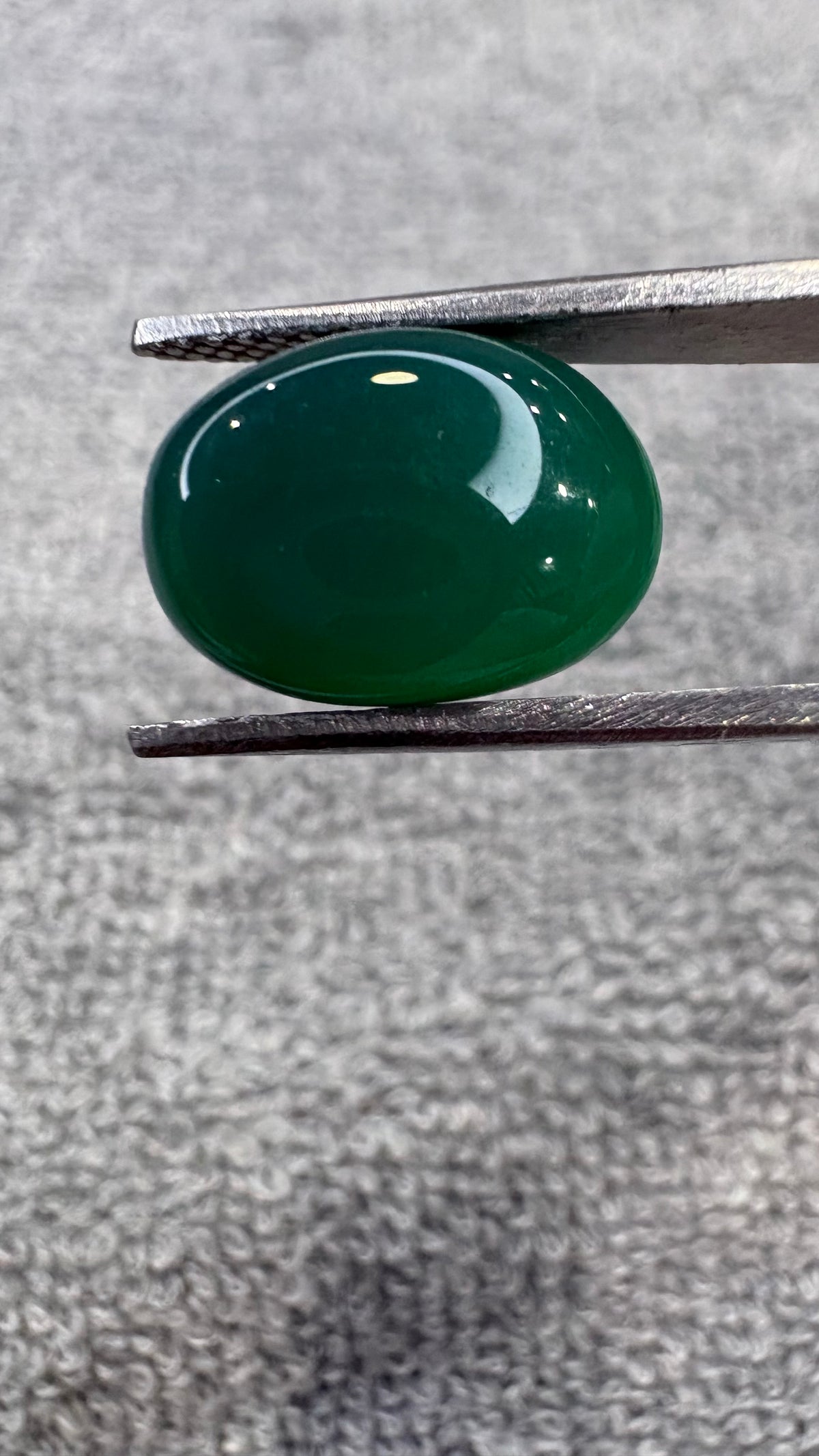 8.45 Carat Certified Natural Green Aqeeq