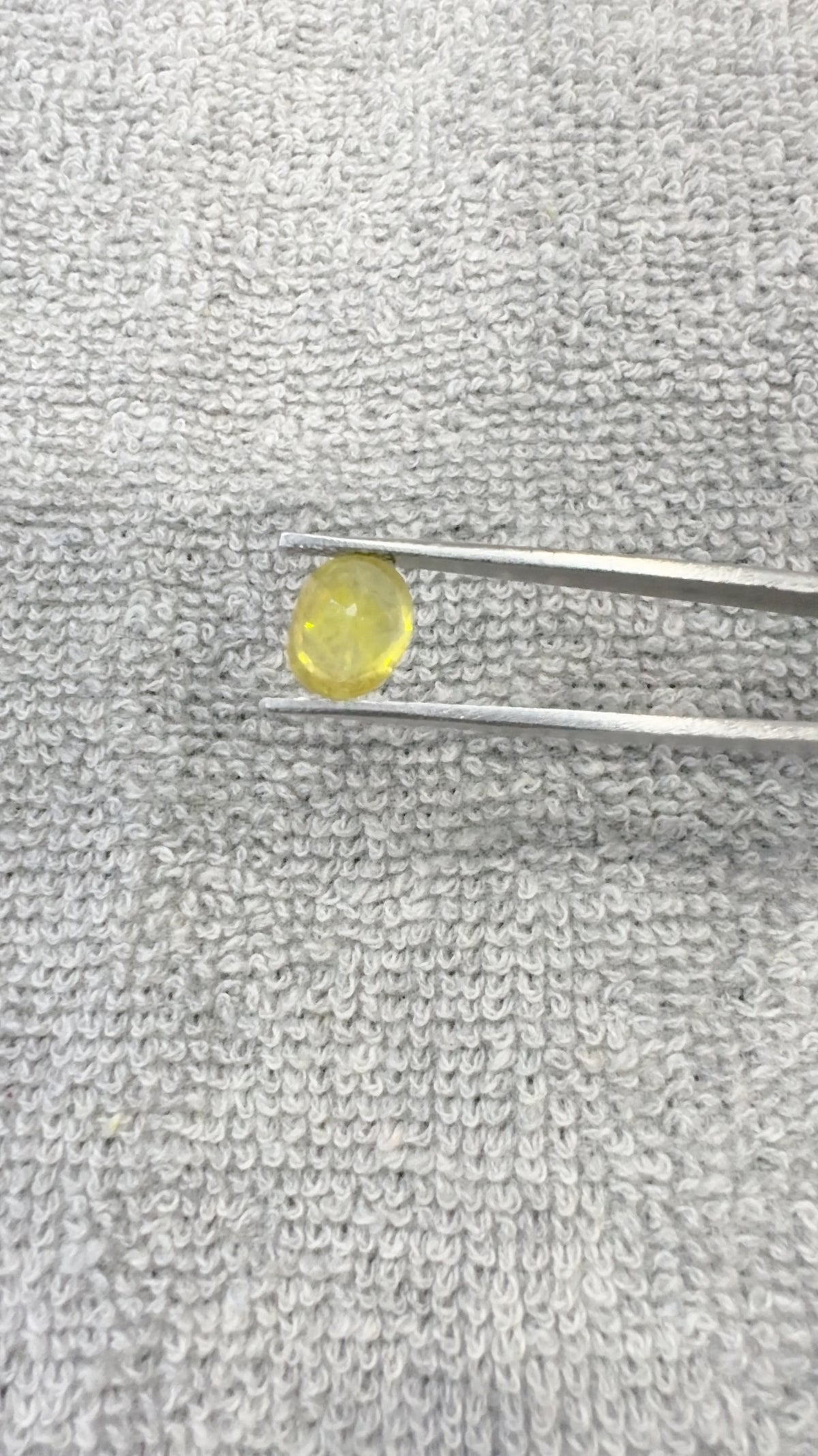 3.750 Carat Certified Natural Yellow Sapphire