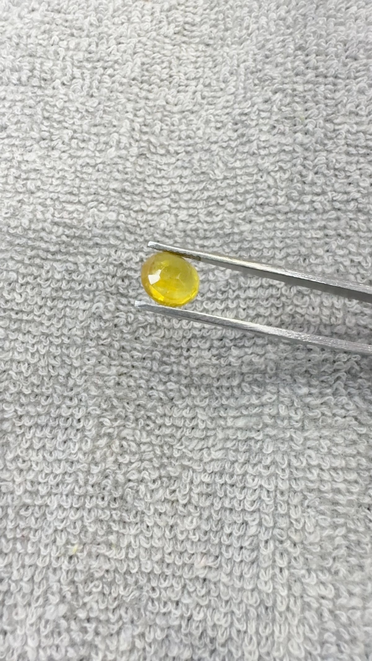 3.33 Carat Certified Natural Yellow Sapphire
