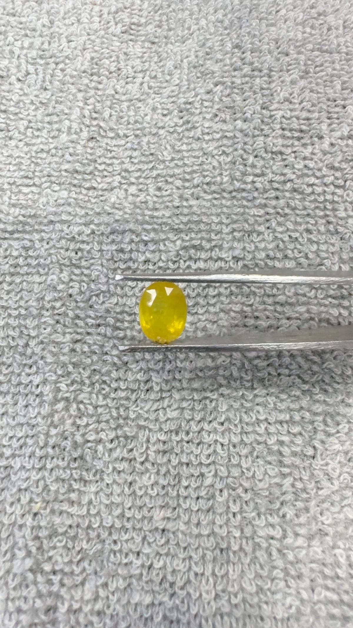 4.110 Carat Certified Natural Yellow Sapphire